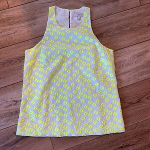J Crew Embroidered Top NWOT